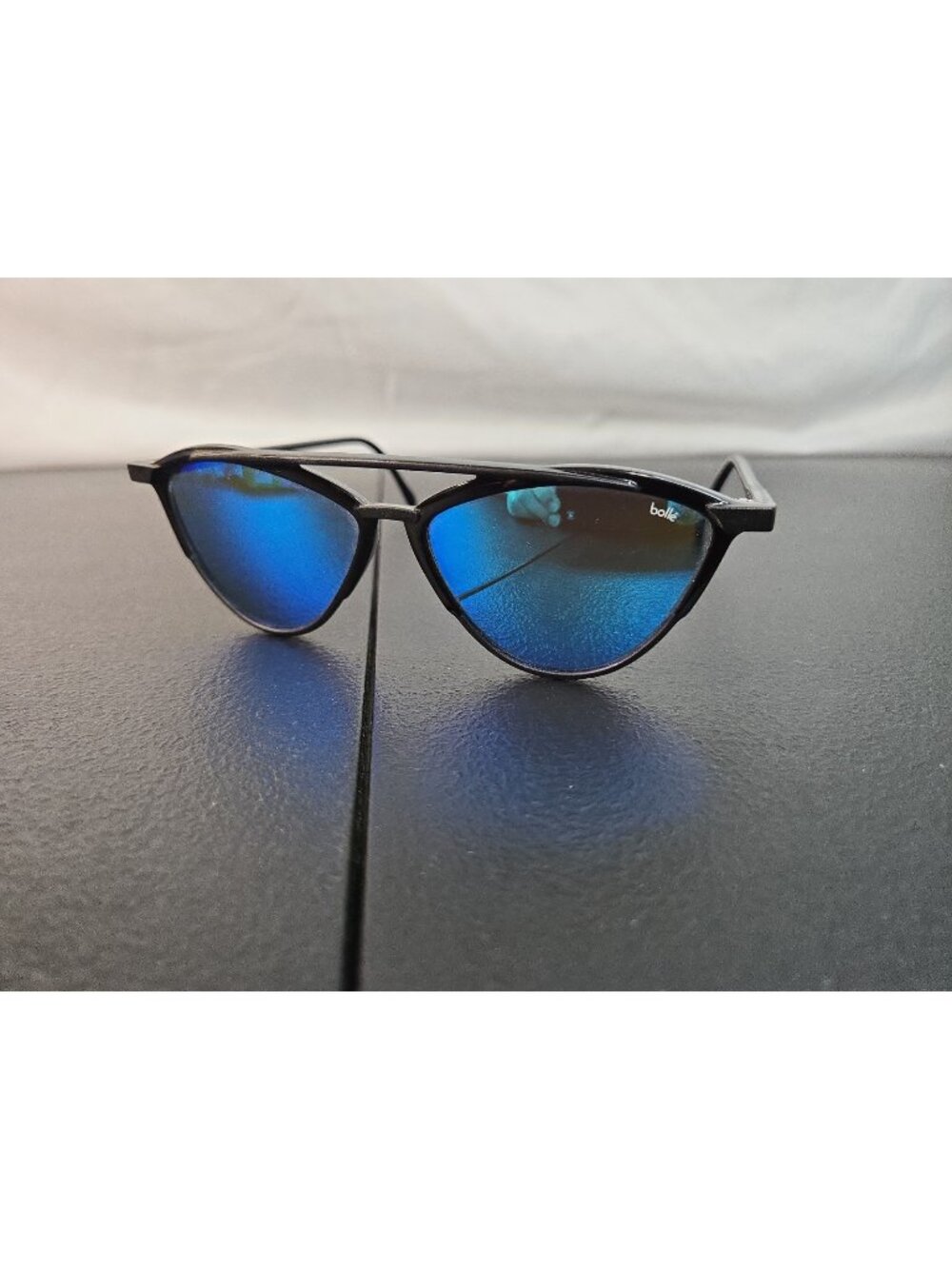 Bolle Double Brow Blue Lense Sunglasses